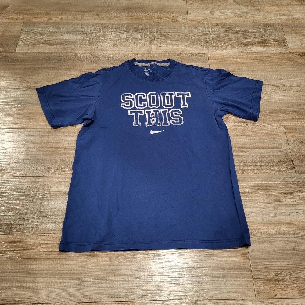 Nike Scout This Graphic Youth Boys Graphic Short Sleeve Tee Shirt Size Large - Picture 1 of 6